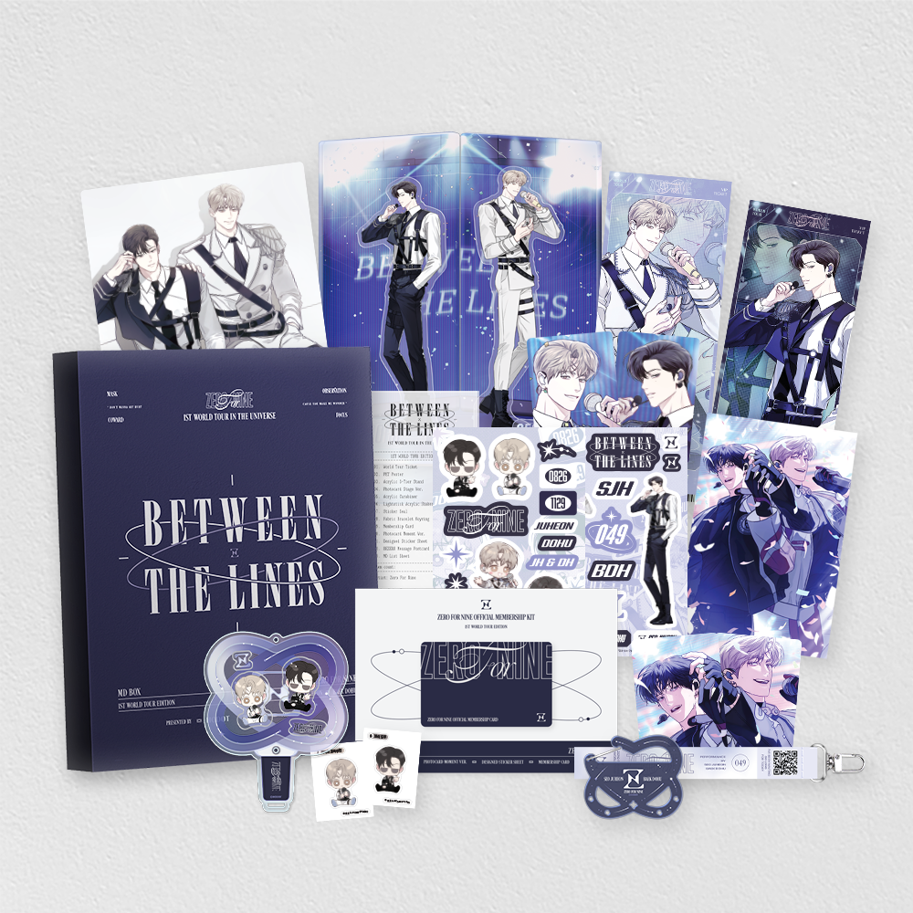Between the Lines Zero for Nine 1st World Tour Edition MD Box