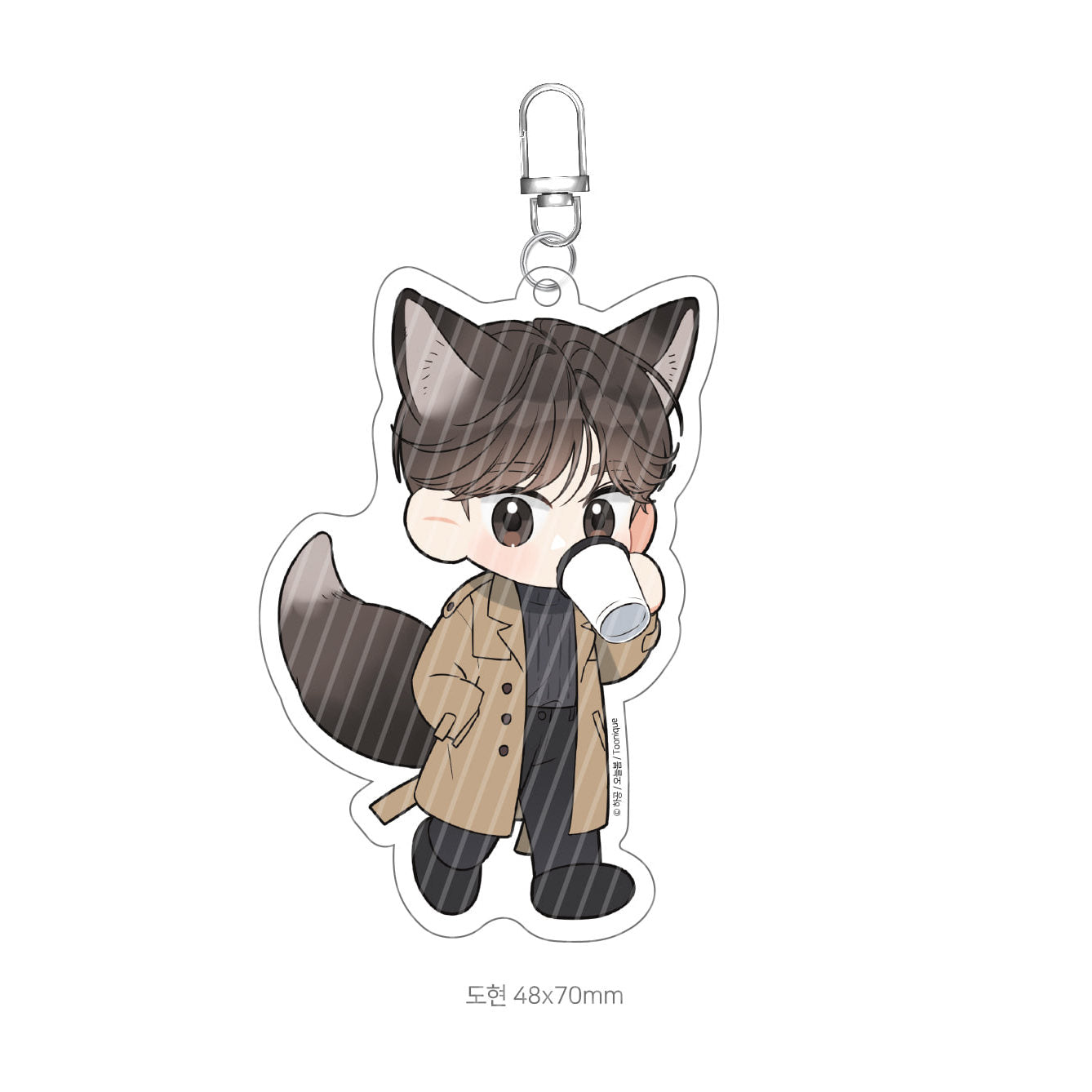 Omega Complex Chibi Acrylic Keychain – KOONBOOKS